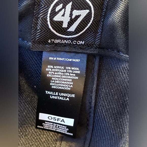 Kansas City Chiefs '47 Brand 2023 Super Bowl LVII Champions Black MVP Hat - Picture 3 of 3